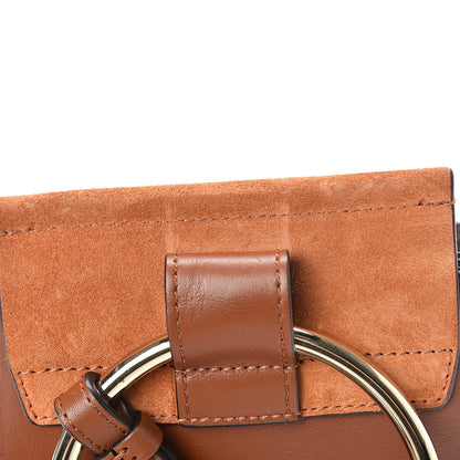 Chloe Suede Calfskin Mini Faye Bracelet Bag Tobacco 12 of 15