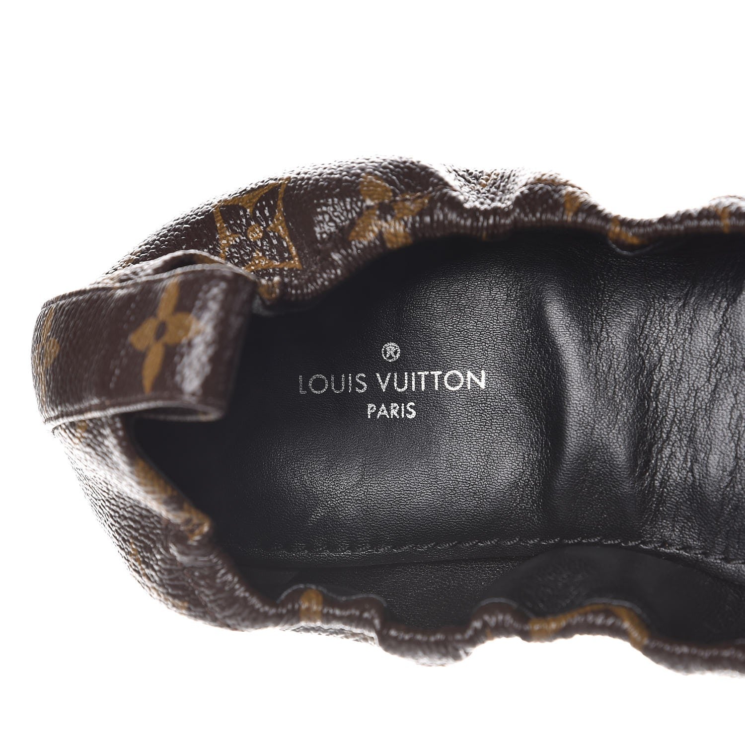 Louis Vuitton Monogram Flirty Ballerina Flats 37.5 Black 8 of 10