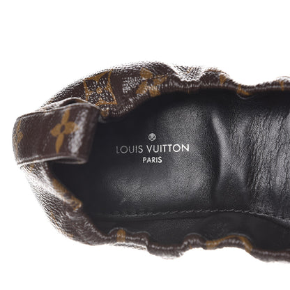 Louis Vuitton Monogram Flirty Ballerina Flats 37.5 Black 8 of 10