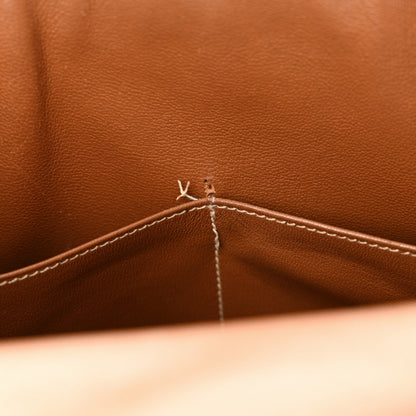 Hermes Courchevel Kelly Sellier 32 Gold 13 of 34