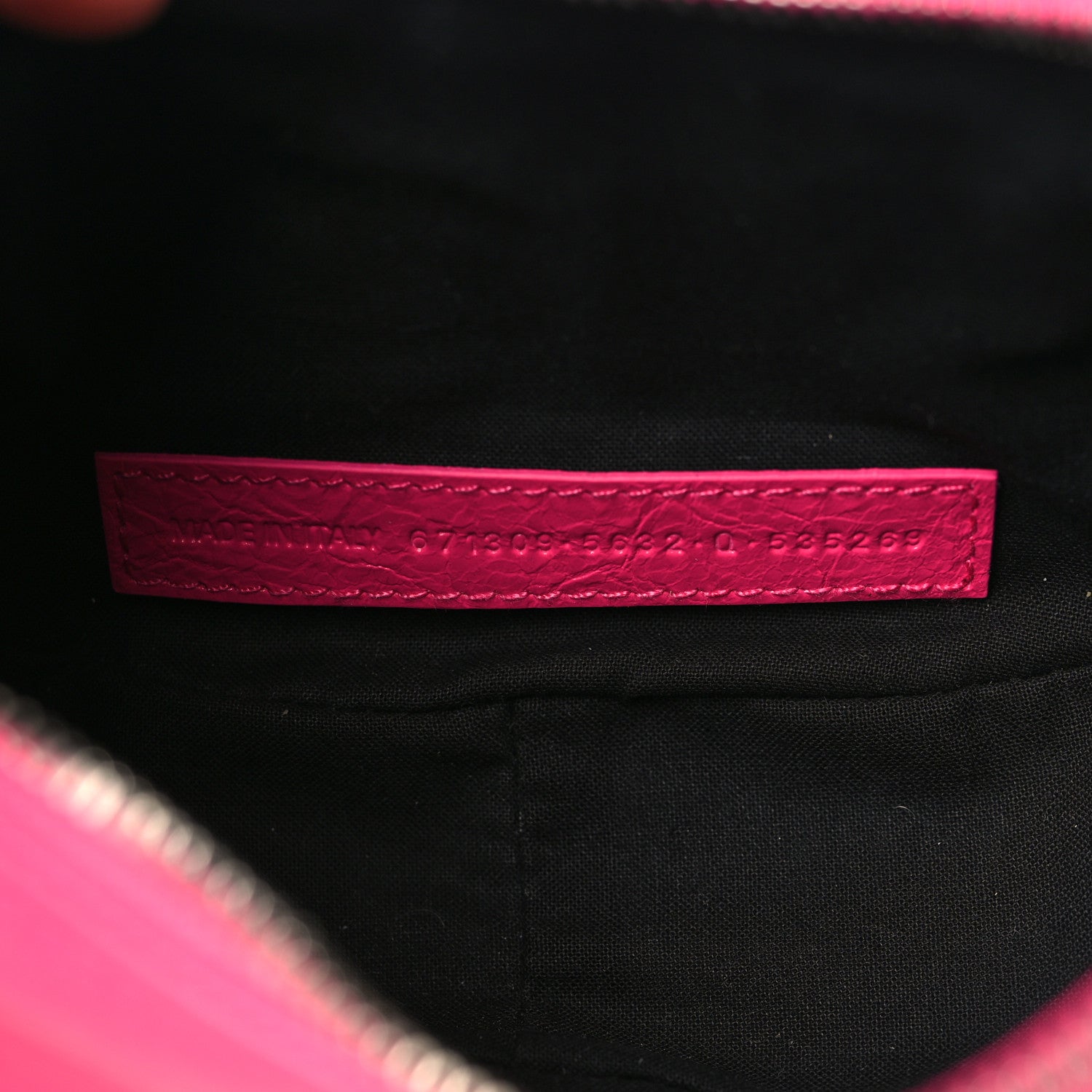 Balenciaga Agneau Arena Le Cagole Shoulder Bag XS Hot Pink 6 of 9