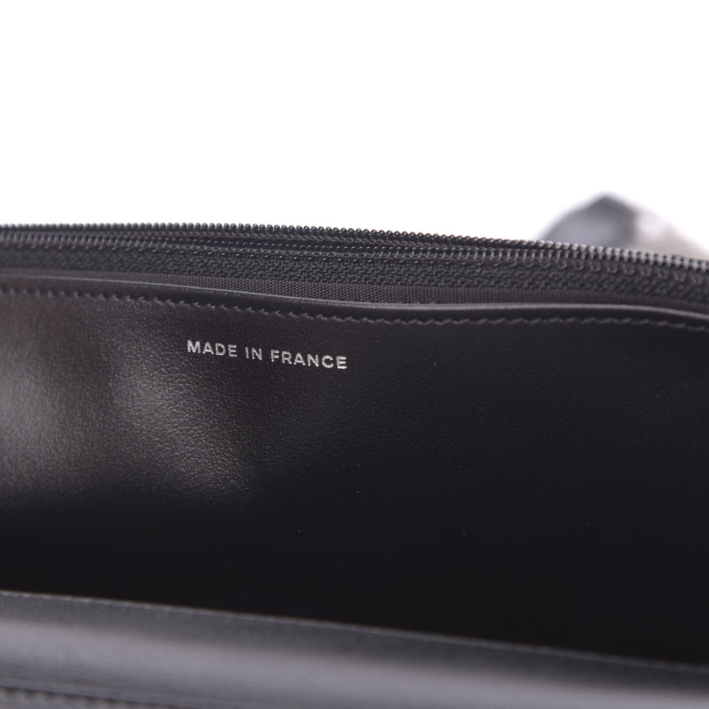 Caviar Quilted Boy Wallet On Chain WOC Black