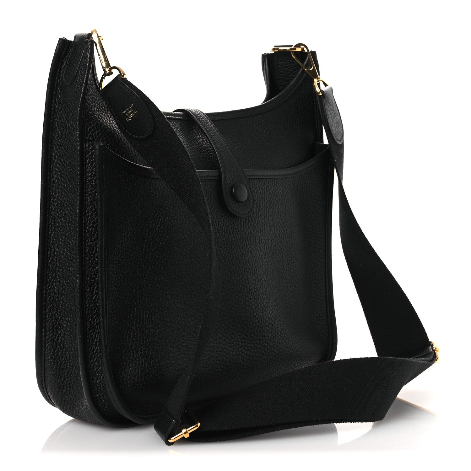 Hermes Taurillon Clemence Evelyne III PM Black 3 of 12