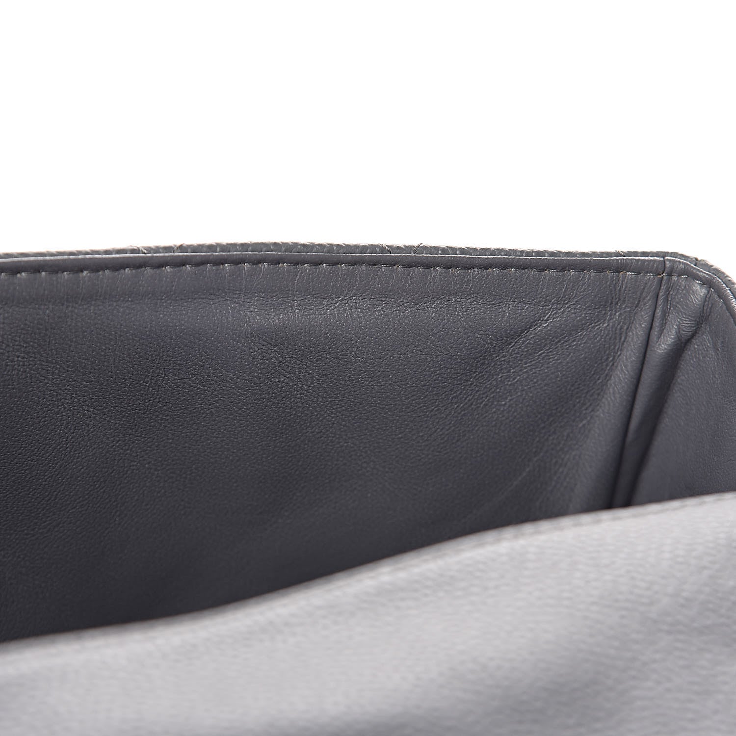 Chanel Caviar Quilted Jumbo Single Flap Grey 13 of 18