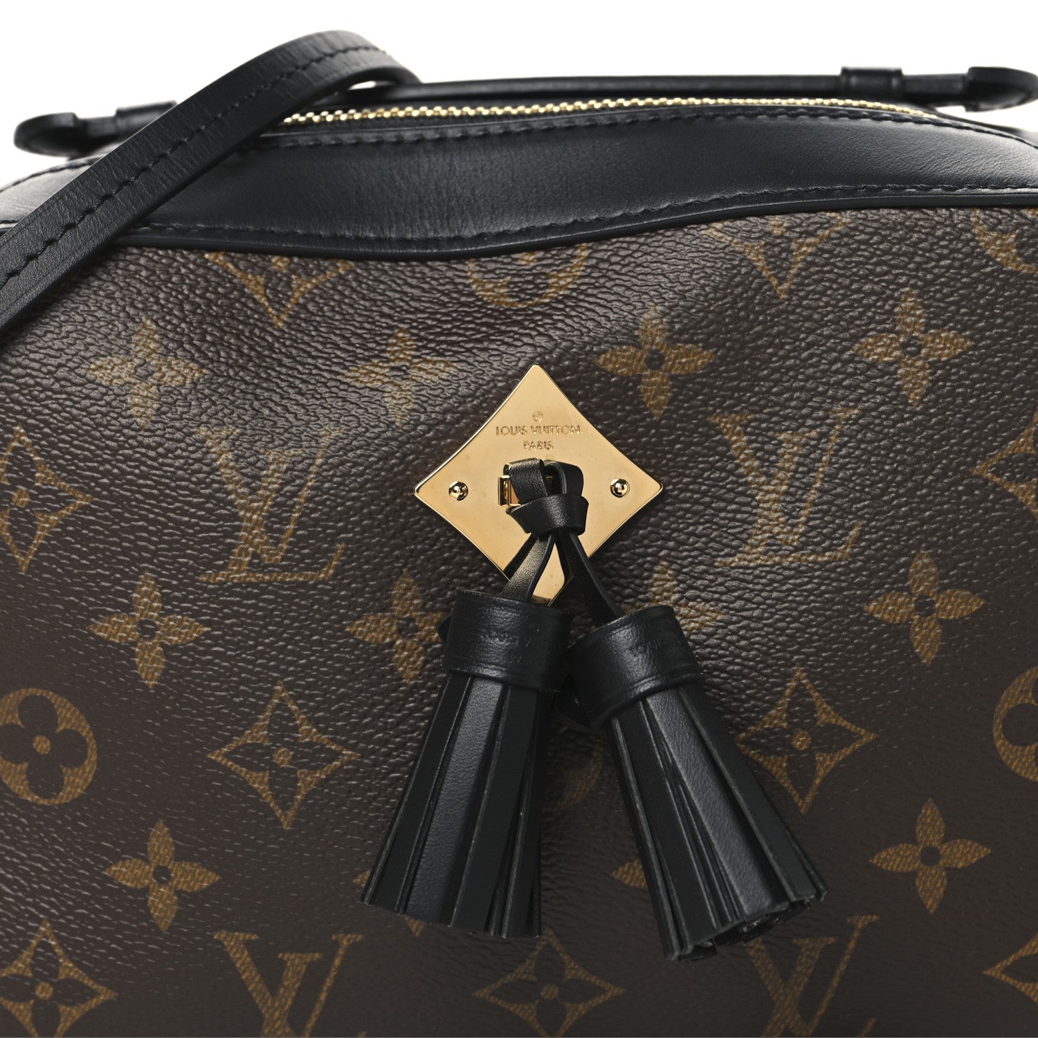 Louis Vuitton Monogram Saintonge Black 7 of 9