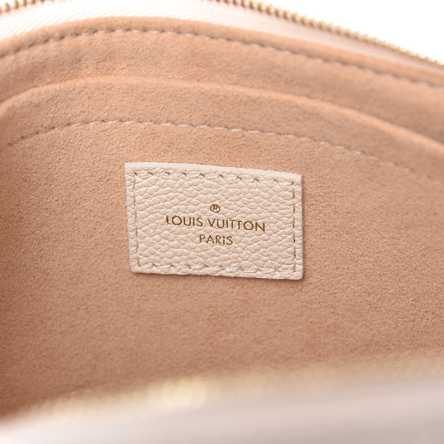 Louis Vuitton Empreinte Monogram Giant Multi Pochette Accessories Cream 9 of 11