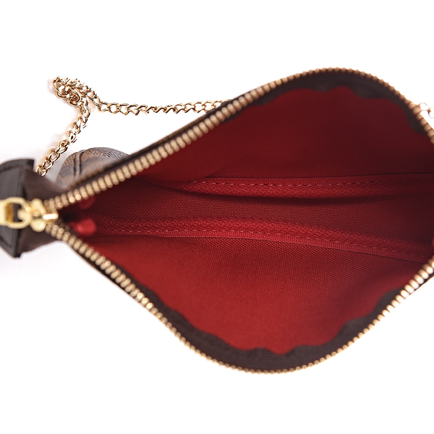 Louis Vuitton Damier Ebene Mini Pochette Accessories 5 of 8