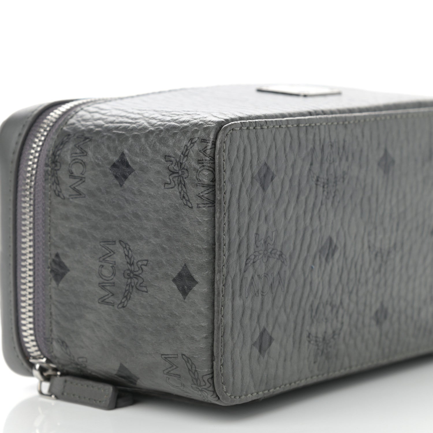 MCM Visetos Vanity Case Grey 8 of 9