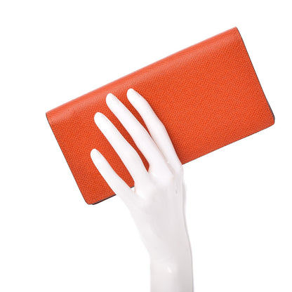 Louis Vuitton Taiga Brazza Wallet Ambre 2 of 7