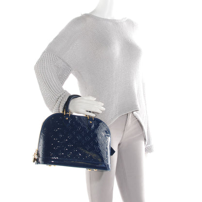 Louis Vuitton Vernis Alma PM Grand Blue 2 of 7