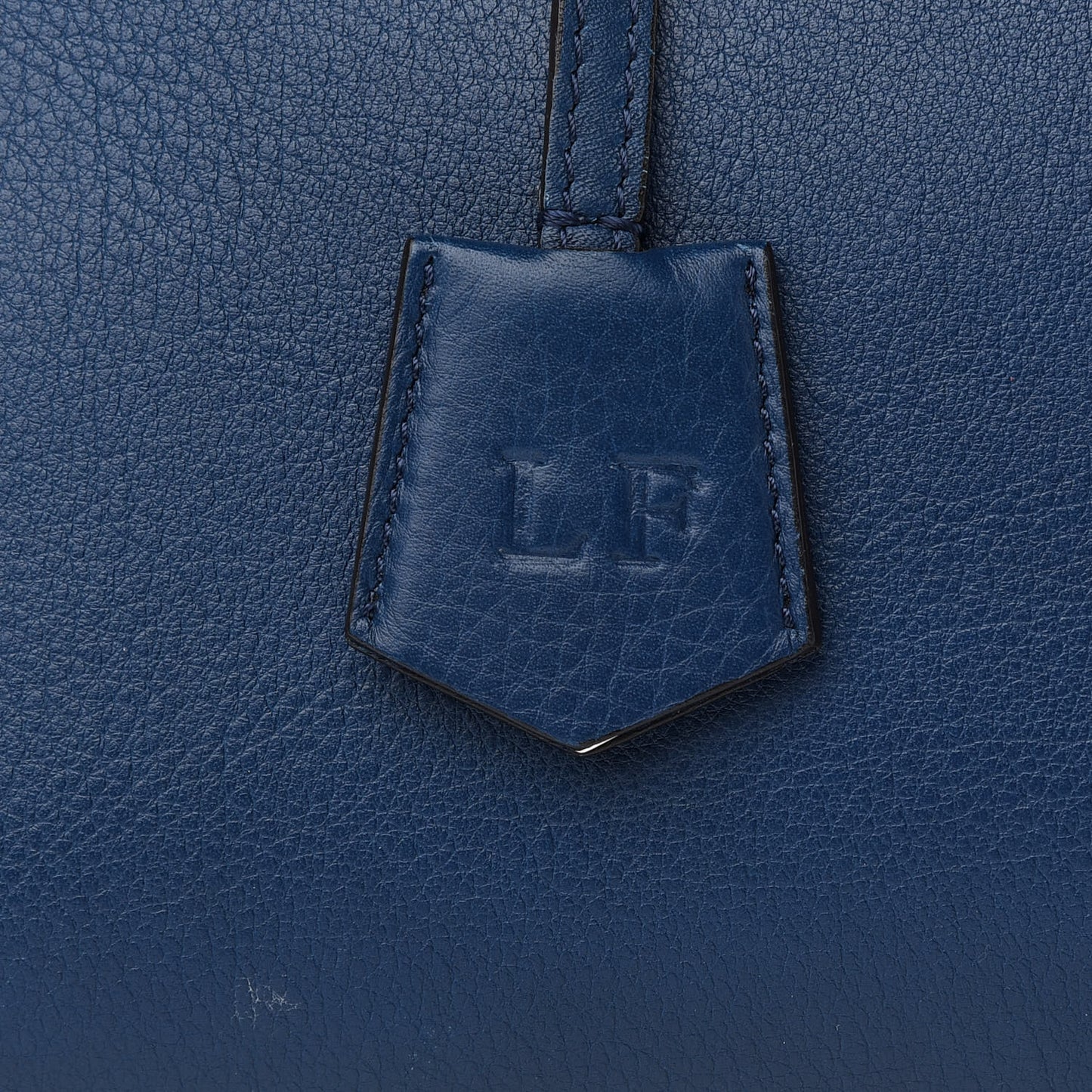 Vitello Dolce Marmol Large By The Way Boston Bag Blue