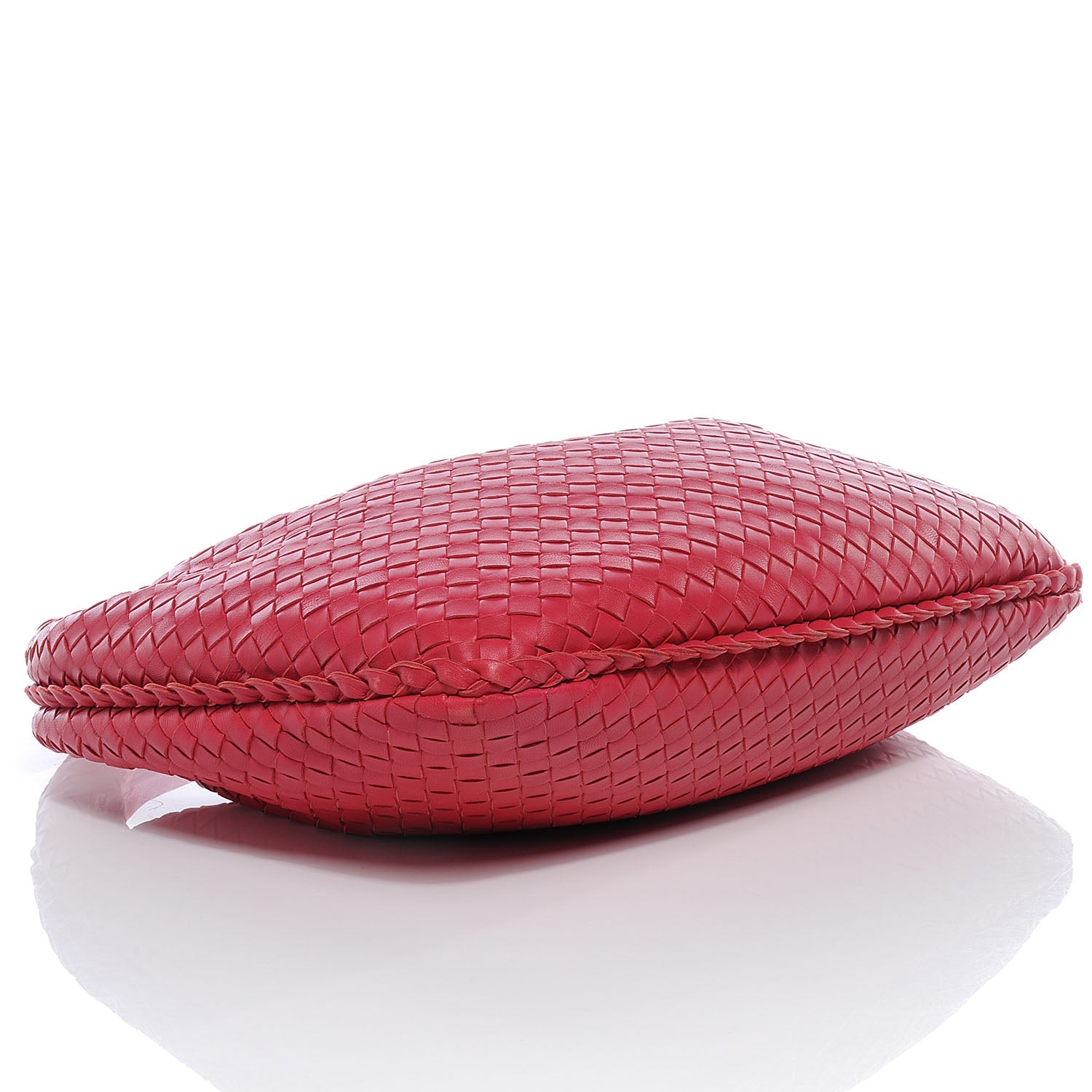 Bottega Veneta Nappa Intrecciato Medium Hobo Fuchsia 4 of 7
