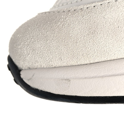 Chanel Calfskin Mesh Lycra Suede Womens Logo Sneakers 39 White 10 of 12