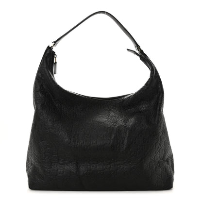 Gucci Guccissima Large Hobo Black 1 of 15