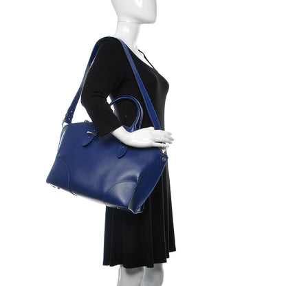 Alexander McQueen Smooth Calfskin Legend Satchel Ultramarine 2 of 14