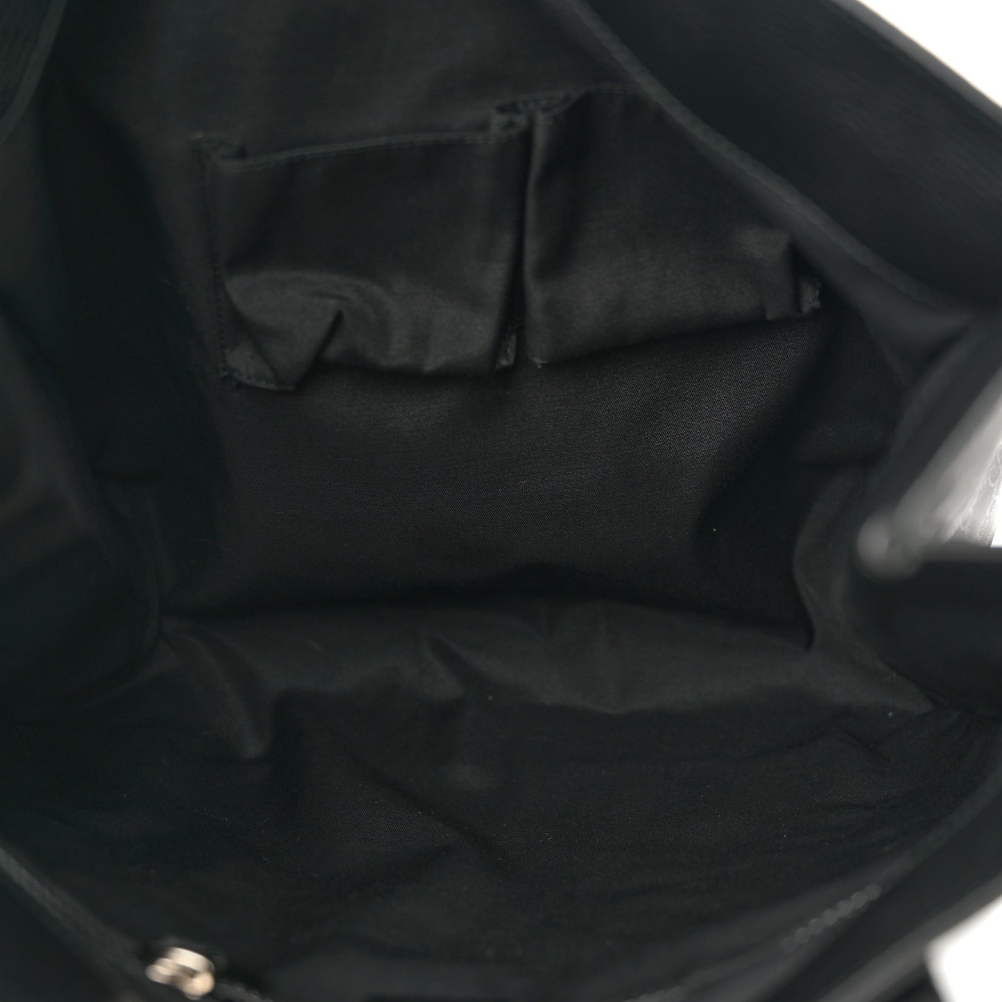 Nylon Monogram Vertical Tote Black