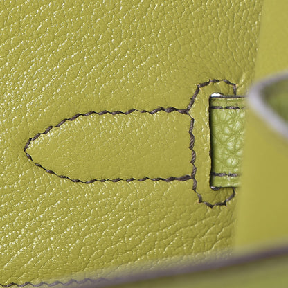 Hermes Togo Birkin 35 Vert Anis 15 of 37