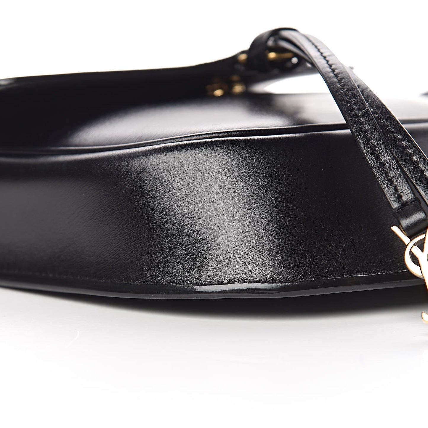Calfskin Small Datcha Satchel Bag Black
