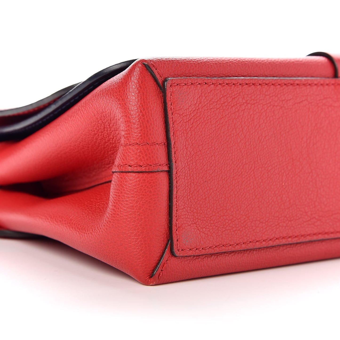 Monogram Cuir Plume Ecume Very Chain Bag Rouge Rubis