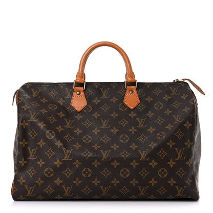 Louis Vuitton Monogram Speedy 40 1 of 21