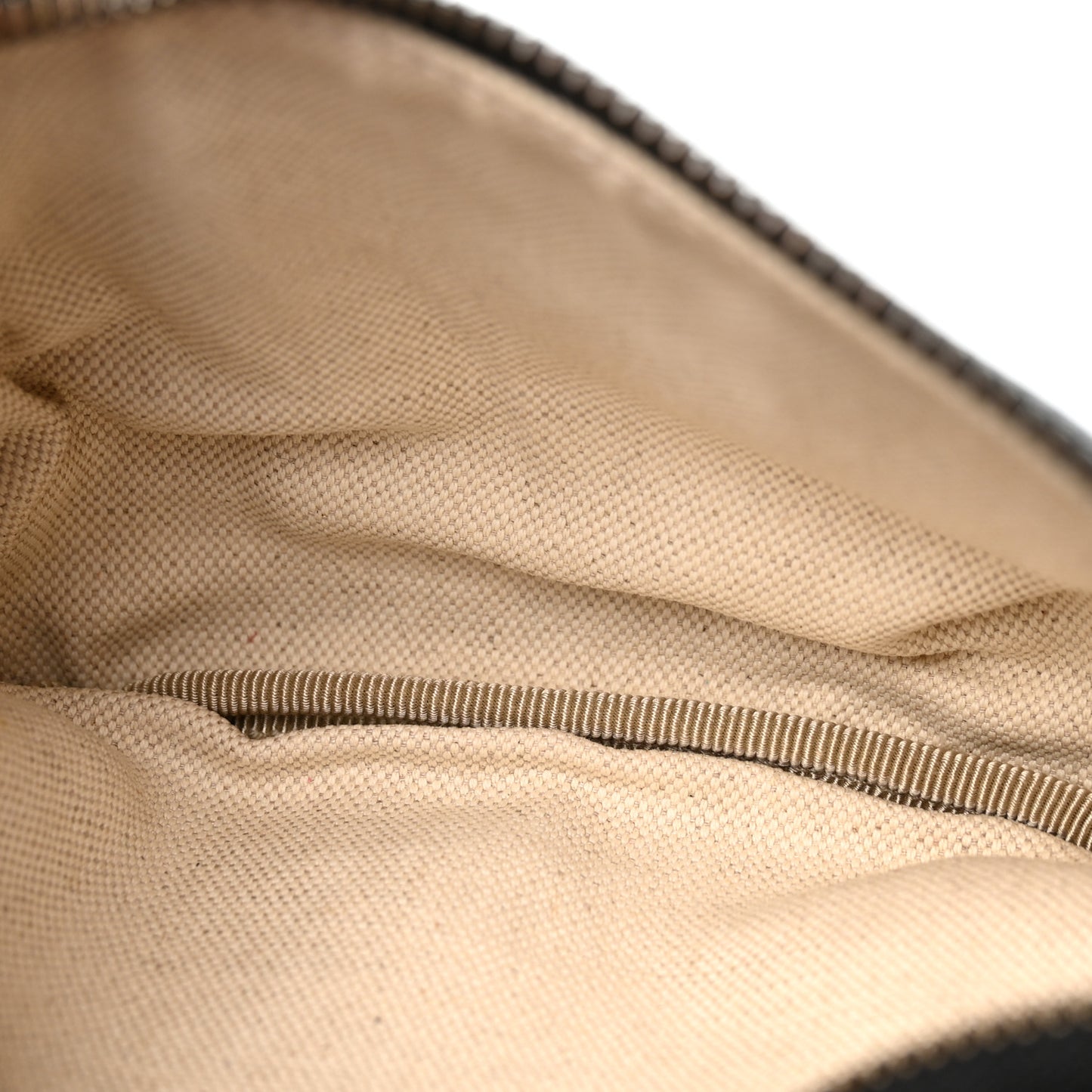 Grained Calfskin Small Logo Belt Bag Black