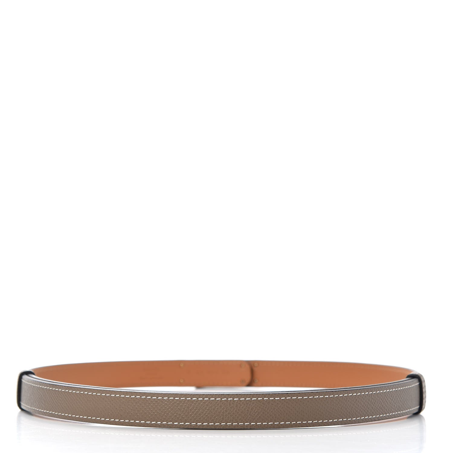 Hermes Epsom Kelly Belt Etoupe 2 of 4