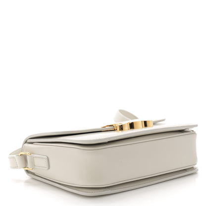 Celine Shiny Calfskin Teen Triomphe Chalk 4 of 12
