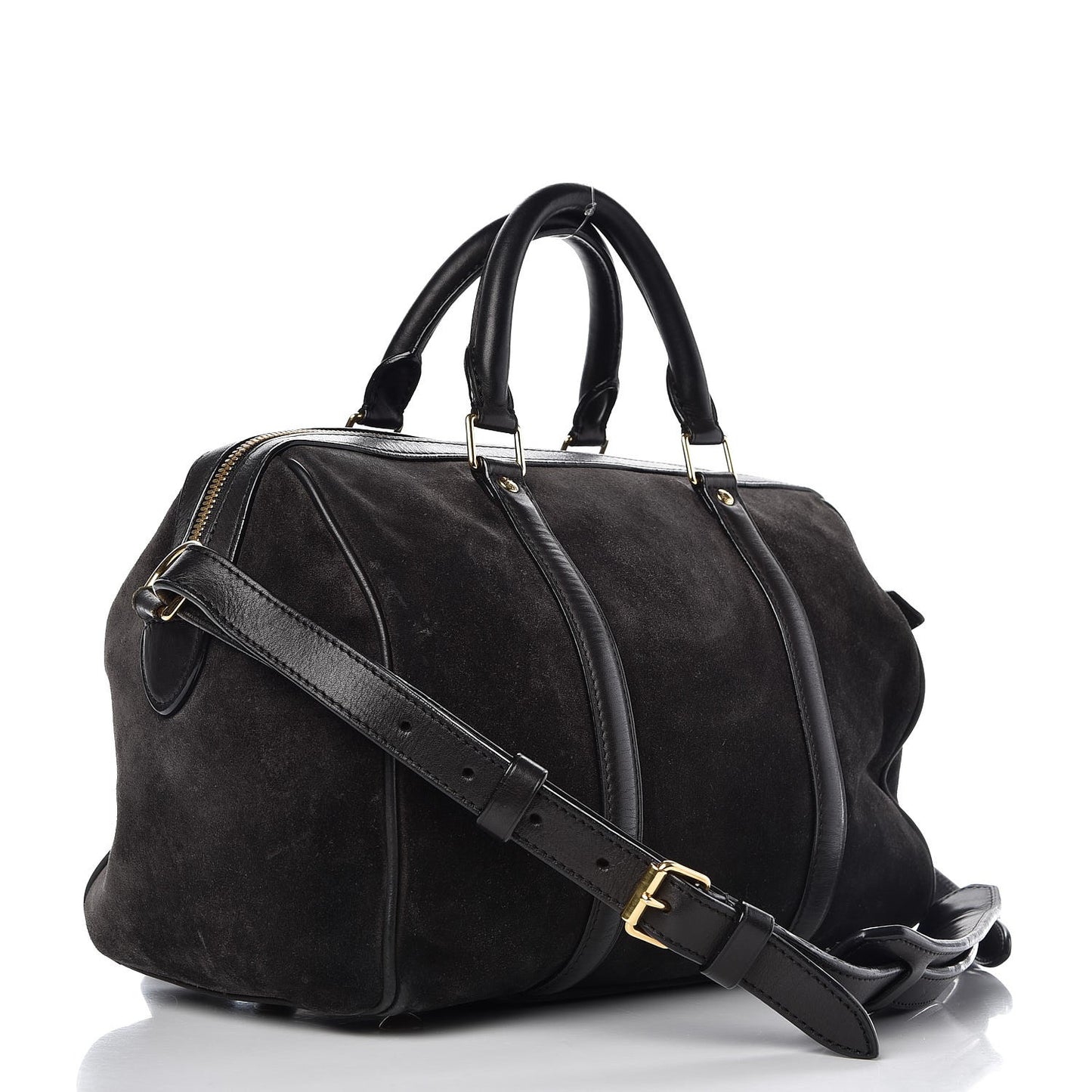 Suede Calfskin SC Bag PM Asphalt