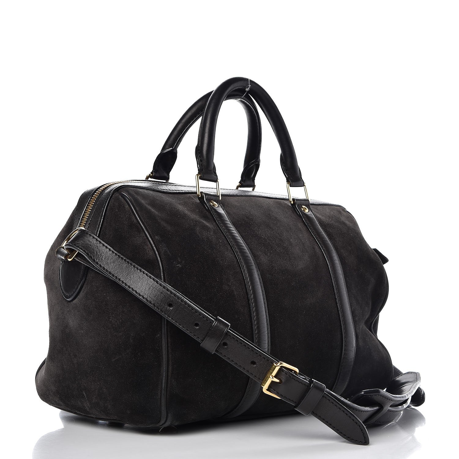 Louis Vuitton Suede Calfskin SC Bag PM Asphalt 4 of 18