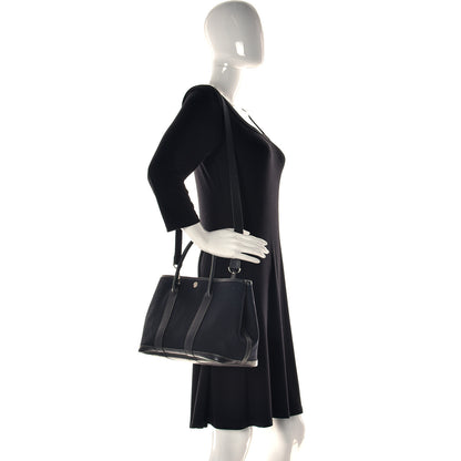 Hermes Toile Buffle Garden Party 30 TPM Black 9 of 10