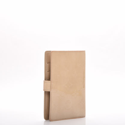 Louis Vuitton Vernis Small Ring Agenda Cover Marshmallow 3 of 11