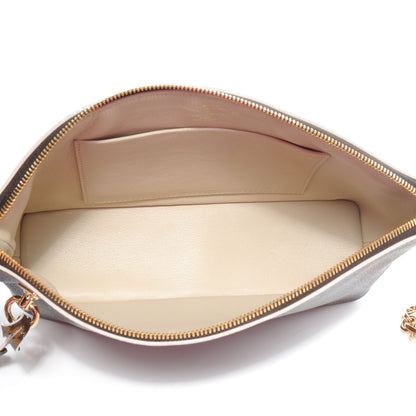 Louis Vuitton Monogram Shine Fetish Lockit Clutch 5 of 7