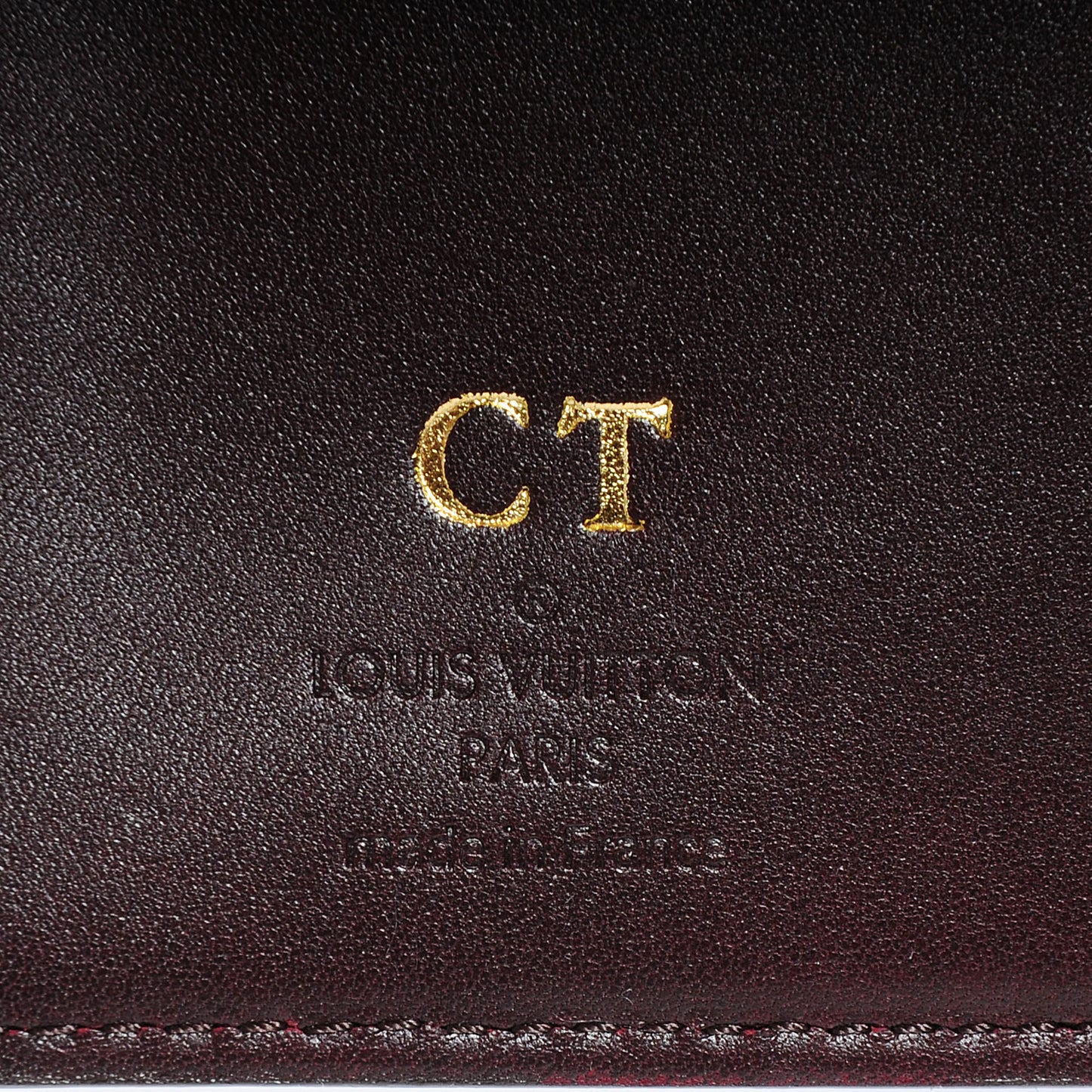 Vernis French Purse Wallet Amarante