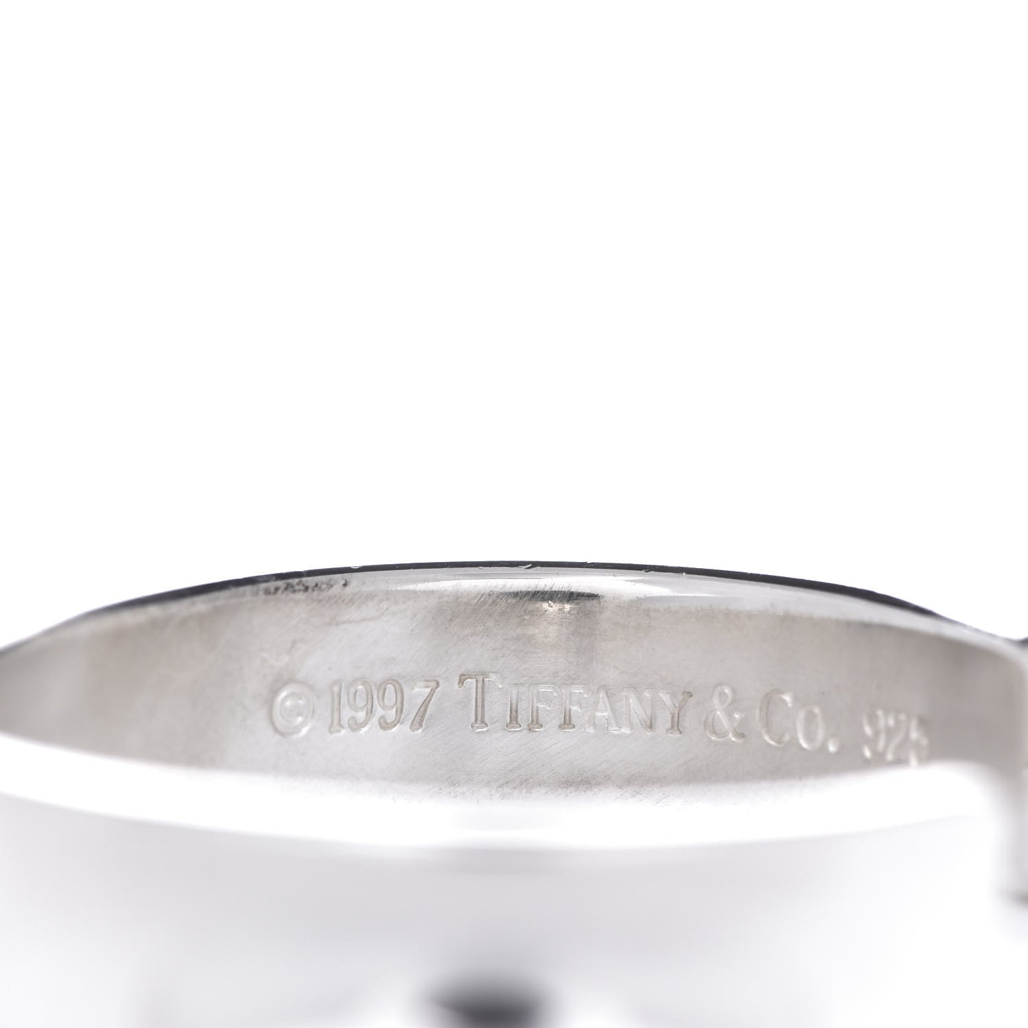 Tiffany Sterling Silver 1837 Cuff Bracelet 5 of 6