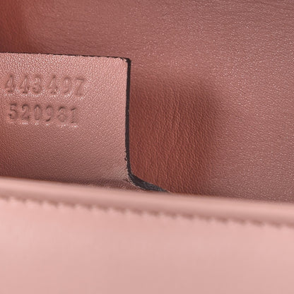 Gucci Calfskin Matelasse Small GG Marmont Shoulder Bag Perfect Pink 7 of 11