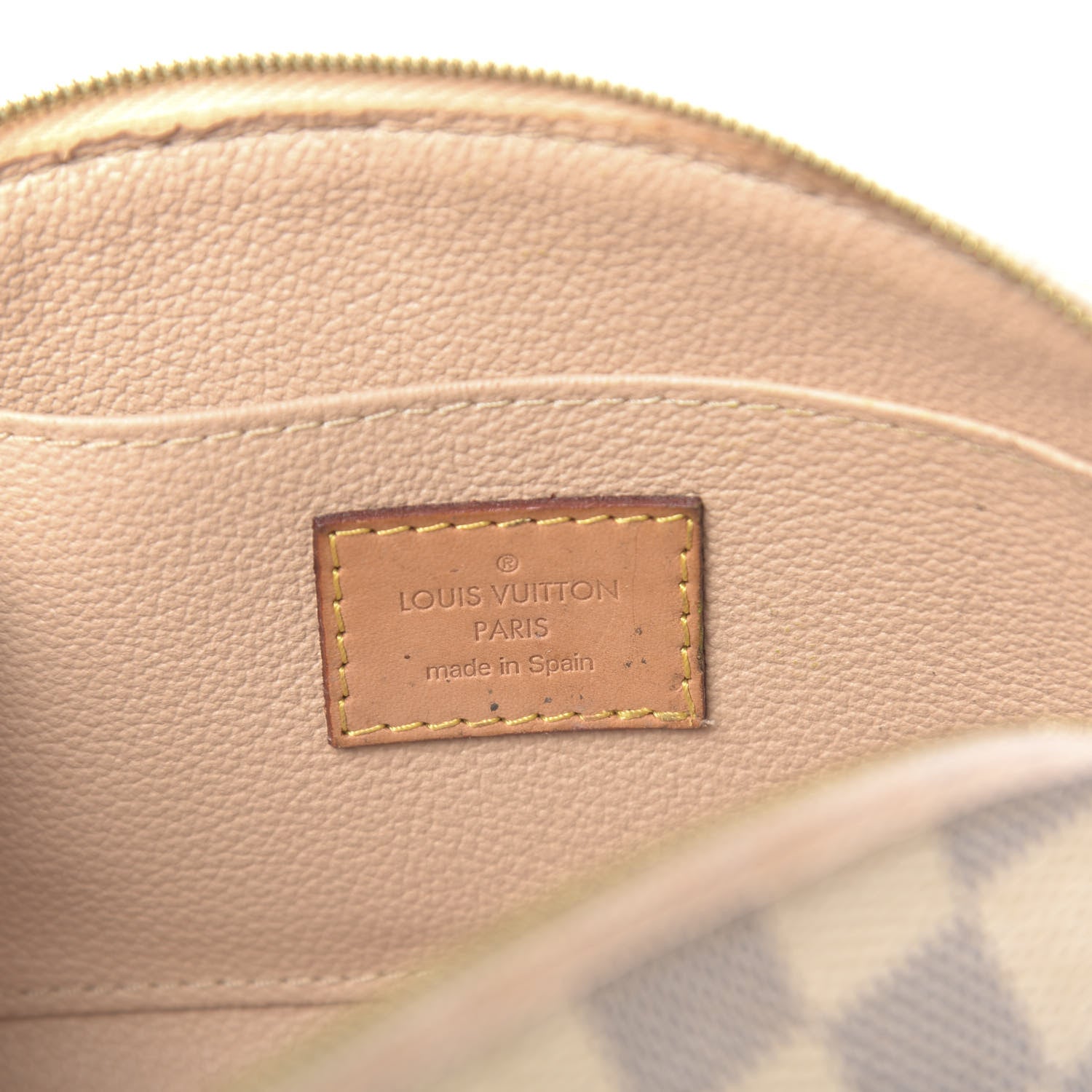 Louis Vuitton Damier Azur Cosmetic Pouch 6 of 13