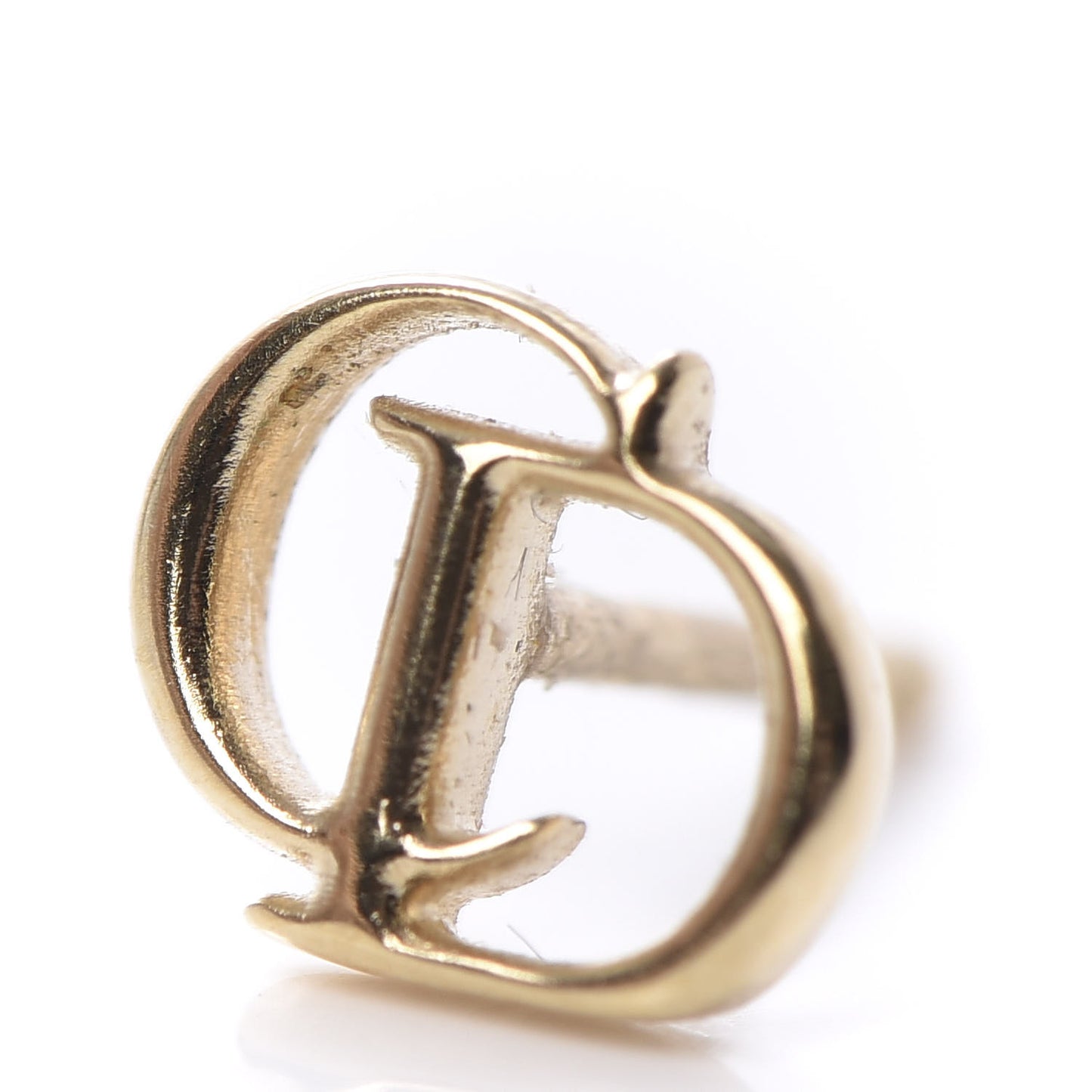 Pearl Secret Cannage Mise En Dior Tribales Earrings Gold