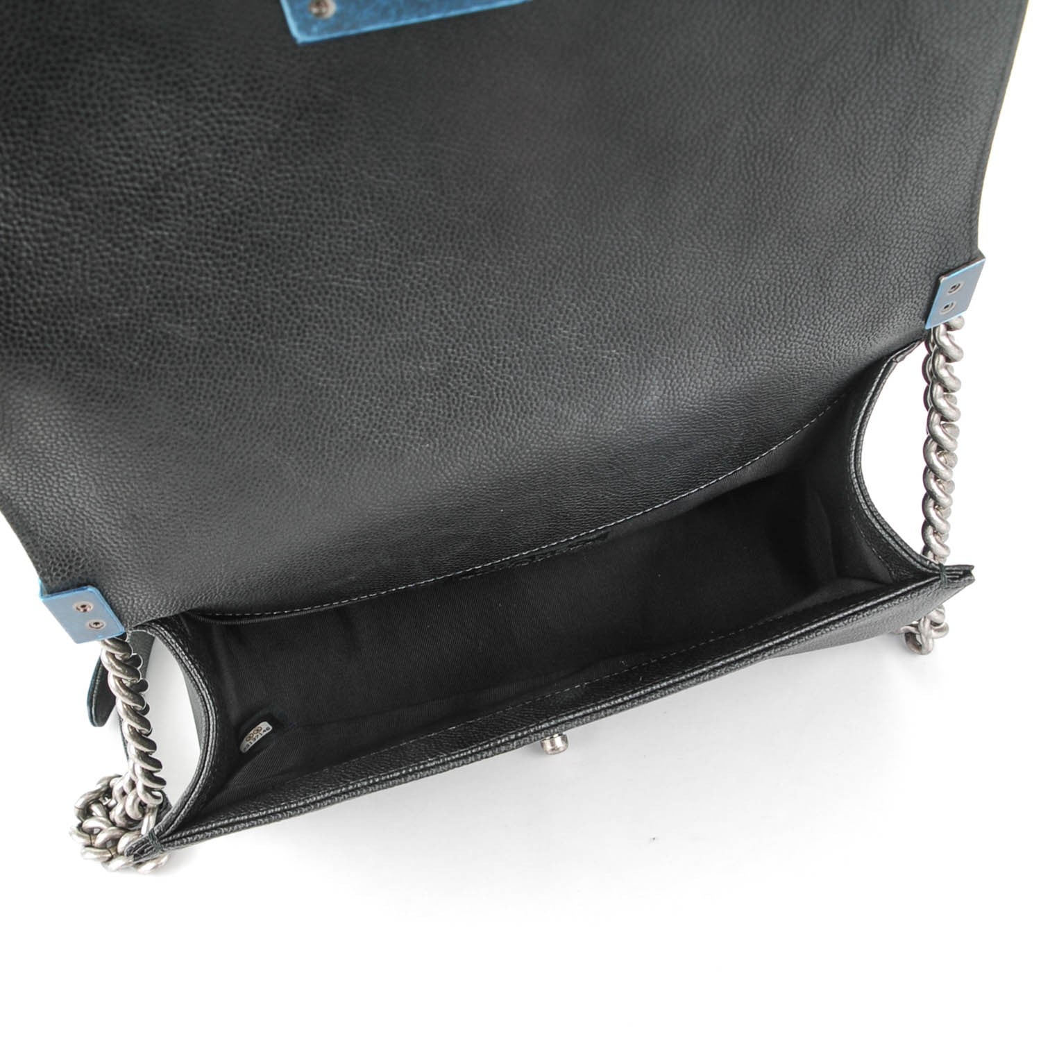 Chanel Caviar Quilted Medium Boy Flap Black 6 of 8
