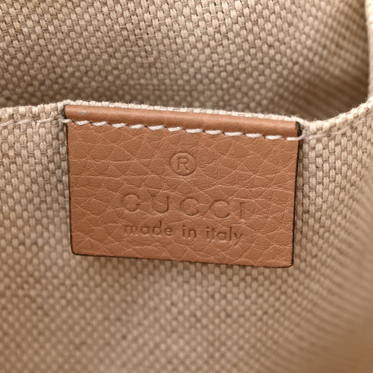 Gucci Pebbled Calfskin Small Soho Disco Bag Camelia 6 of 16