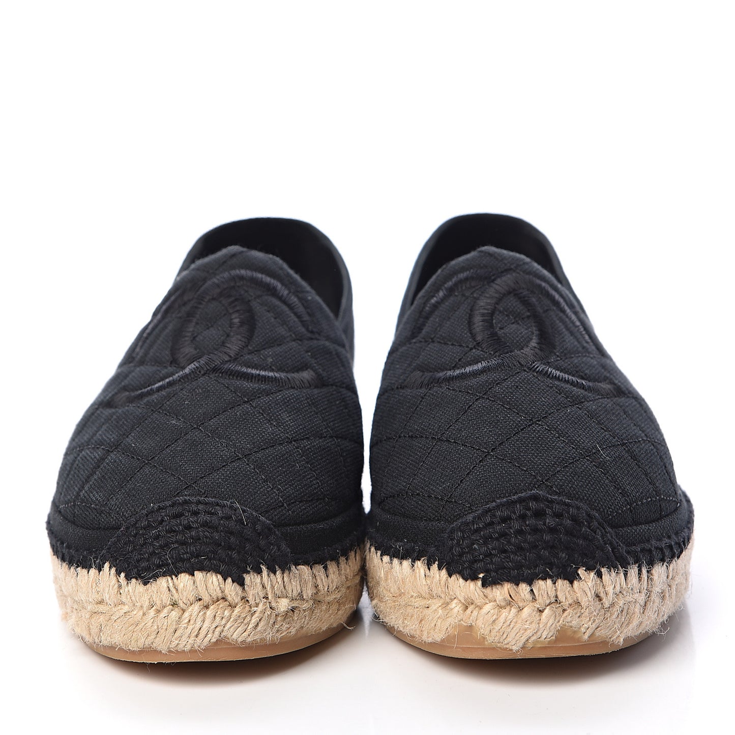 Fabric Biarritz CC Espadrilles 40 Black