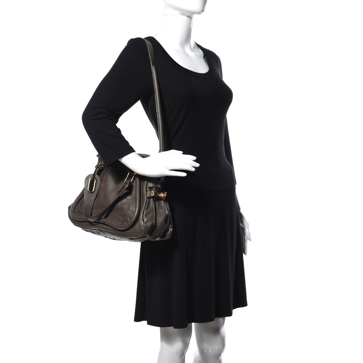 Chloe Calfskin Medium Paraty Rock 2 of 9