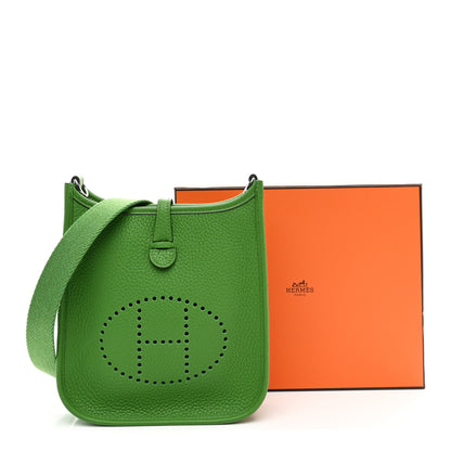 Hermes Taurillon Clemence Amazone Evelyne TPM Bambou 11 of 11