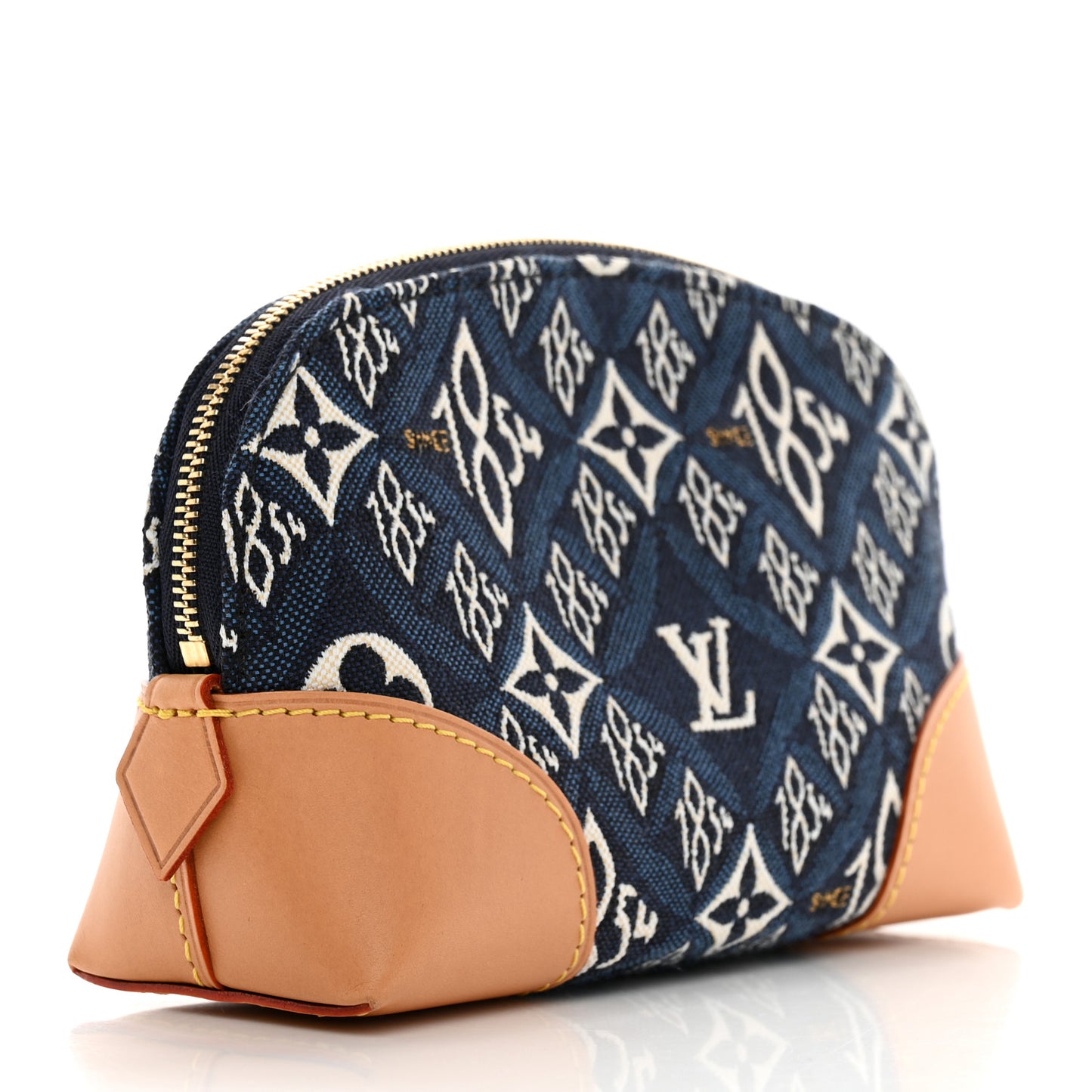 Jacquard Since 1854 Cosmetic Pouch PM Blue