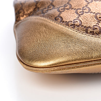 Gucci Metallic Guccissima Jackie O Bouvier Web Hobo 9 of 14