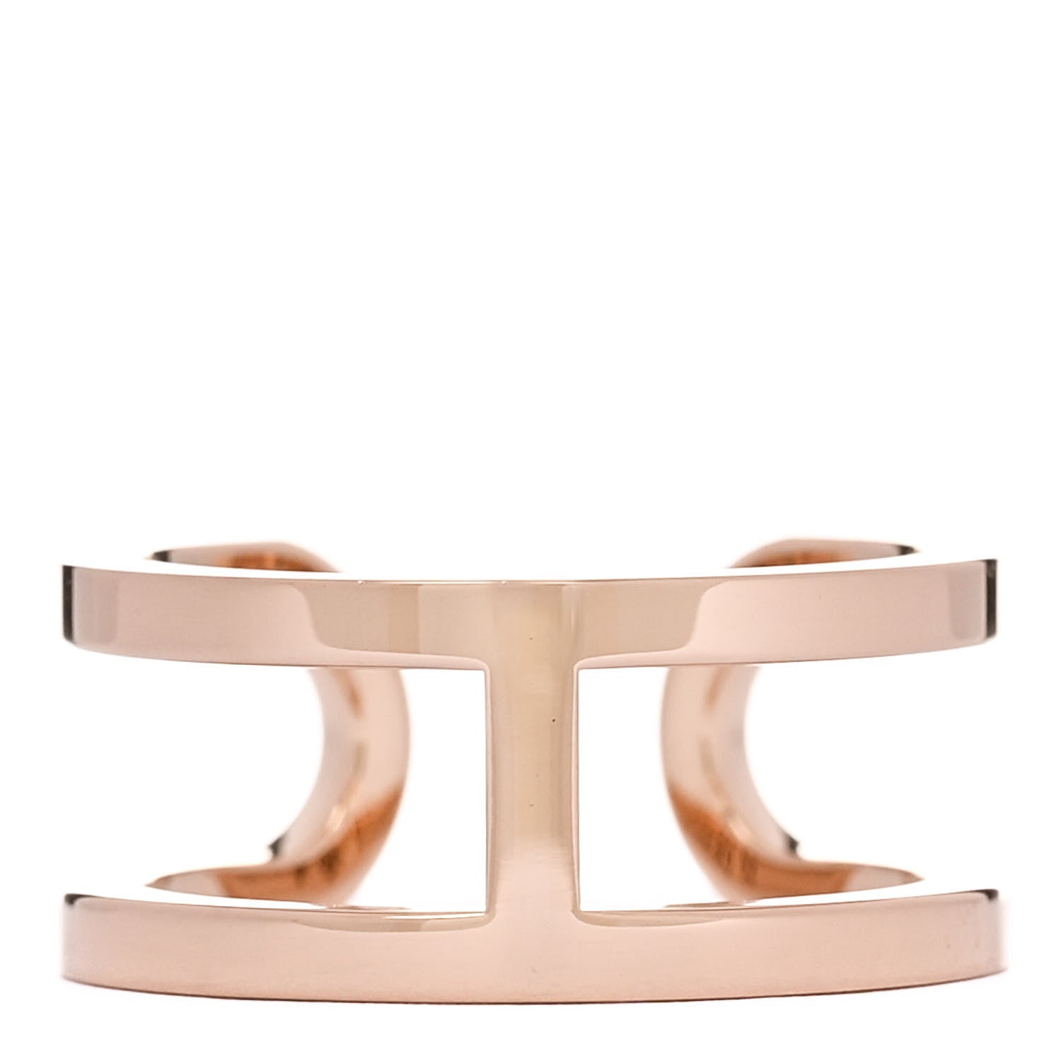 Hermes 18K Rose Gold PM Chain D'Ancre Ring 52 6 3 of 6
