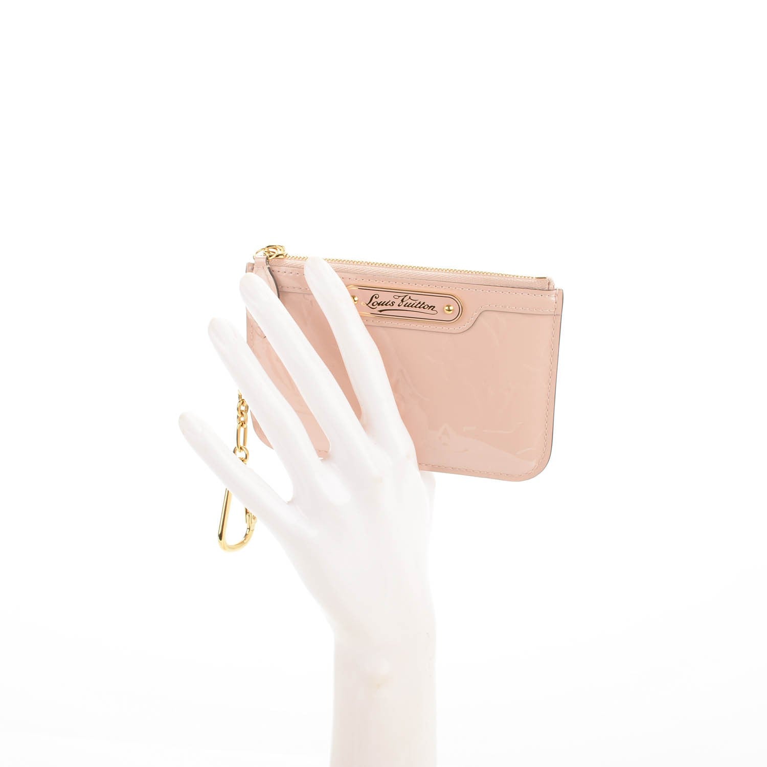 Louis Vuitton Vernis Key Pouch Rose Angelique 2 of 7