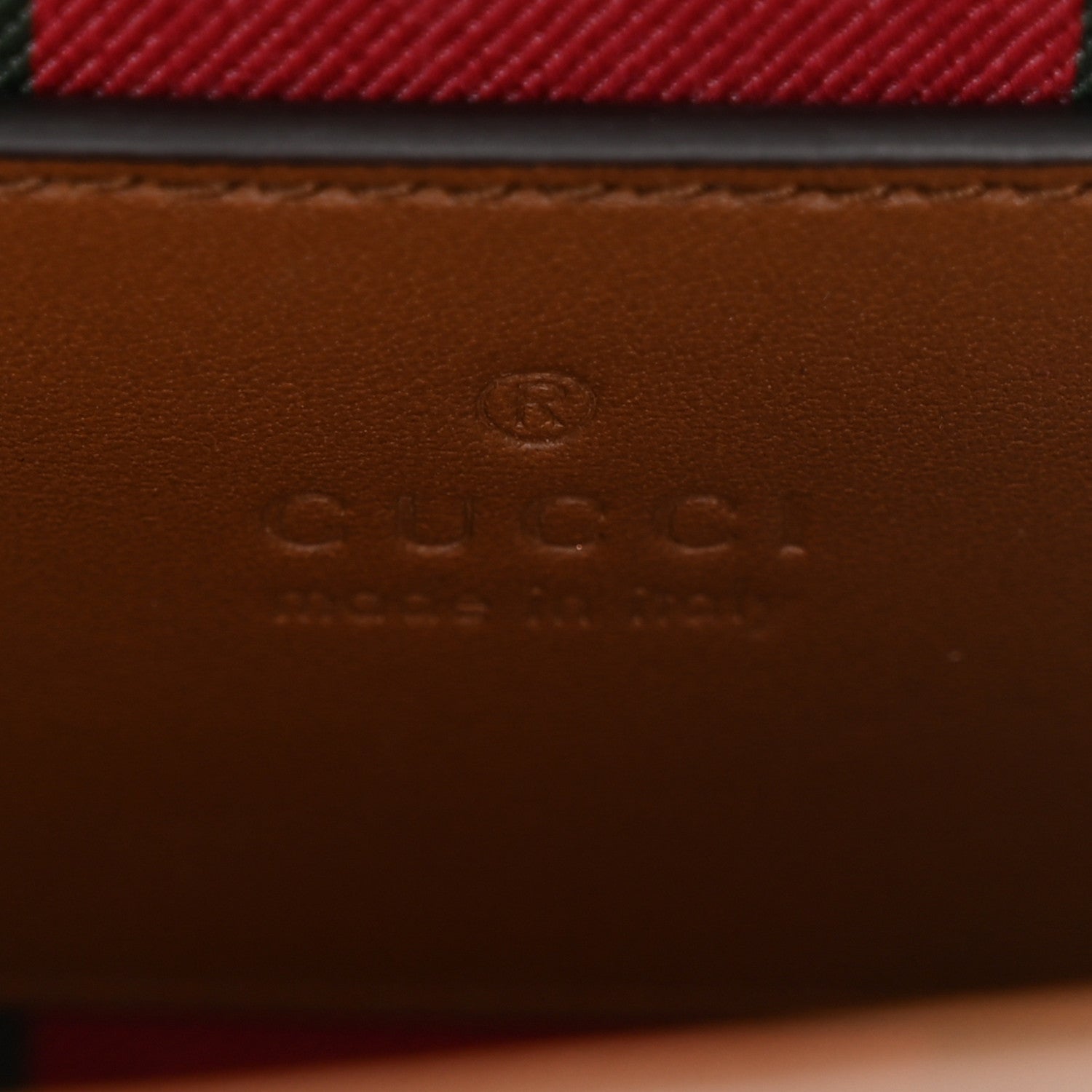 Gucci GG Supreme Monogram Small Padlock Top Handle Shoulder Bag Beige Ebony Dark Brown 6 of 11