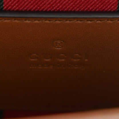 Gucci GG Supreme Monogram Small Padlock Top Handle Shoulder Bag Beige Ebony Dark Brown 6 of 11