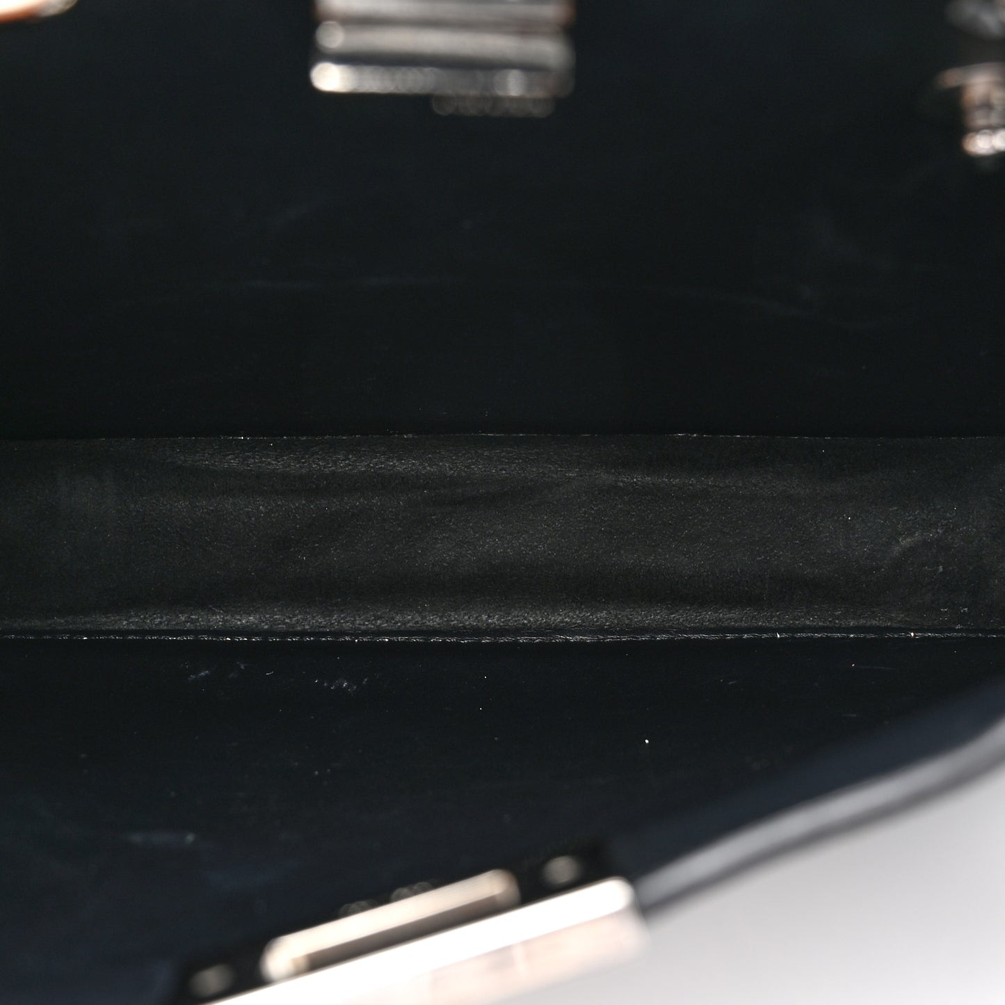 X NOEL FIELDING Cuoio Romano Painted Mini Peekaboo I SEE U Satchel Black Multicolor