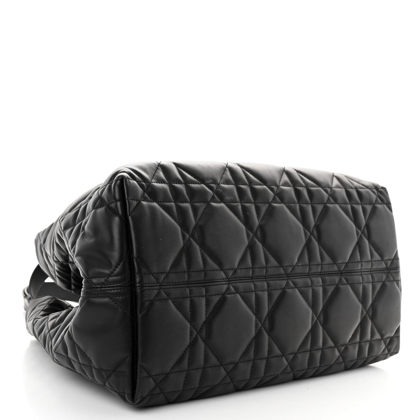 Calfskin Macrocannage Large Toujours Black